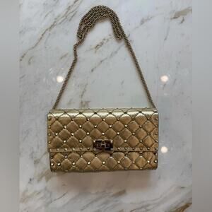 Valentino Garavani metallic stud crossbody